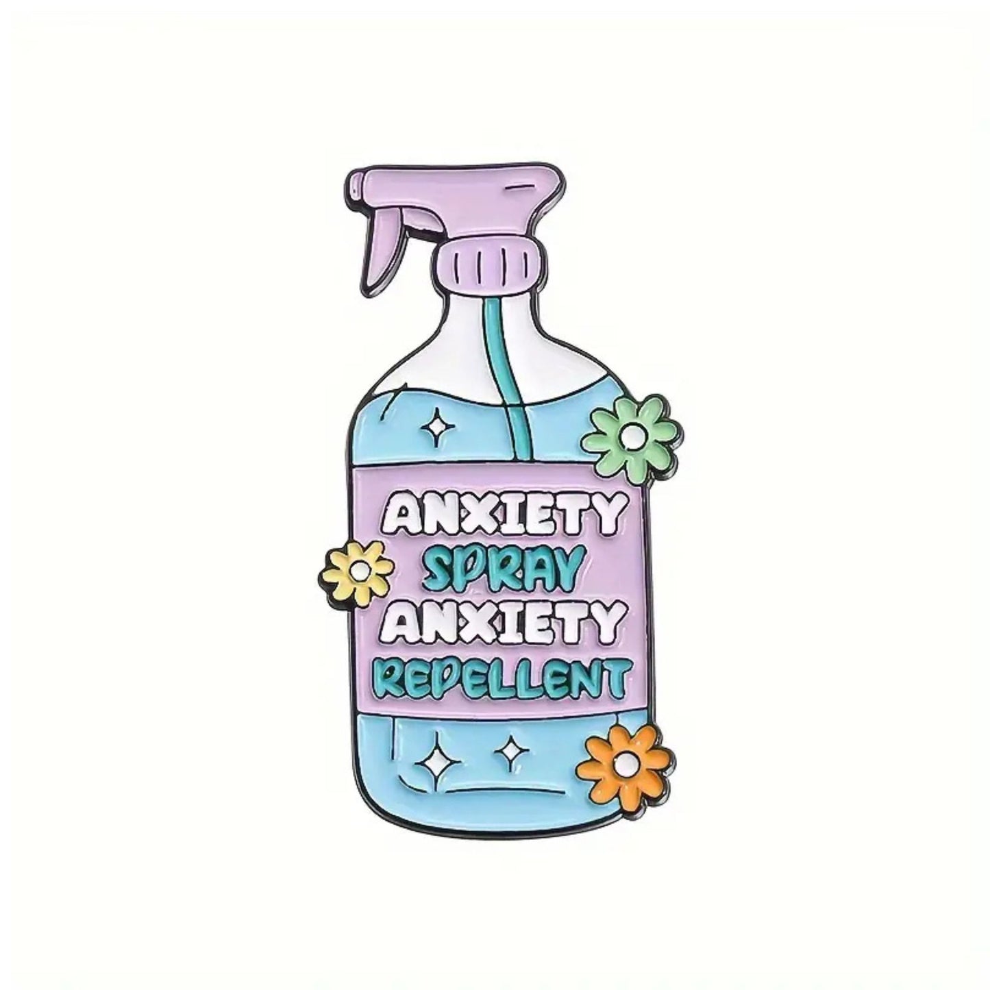 Spray pin - Anxiety
