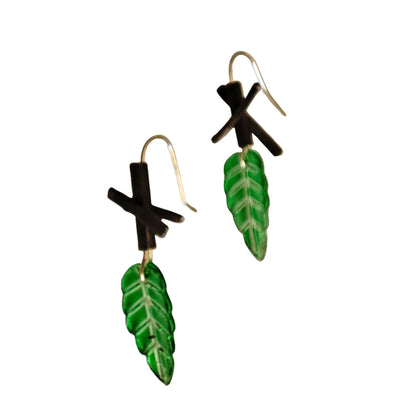 Fyllo – Κρεμαστά Σκουλαρίκια με Φύλλο