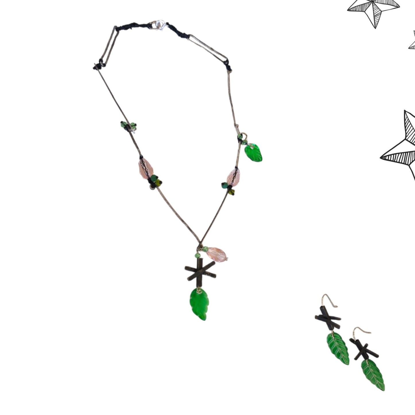 Fyllo – Κρεμαστά Σκουλαρίκια με Φύλλο