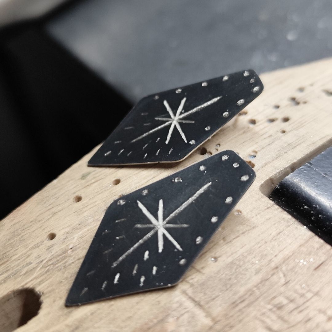 "Star Arrow" Earrings