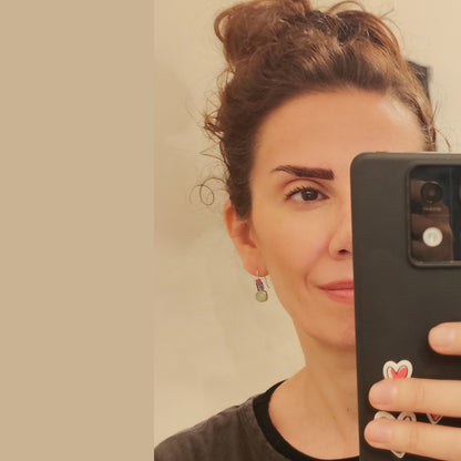 Σκουλαρίκια "Light Blue"