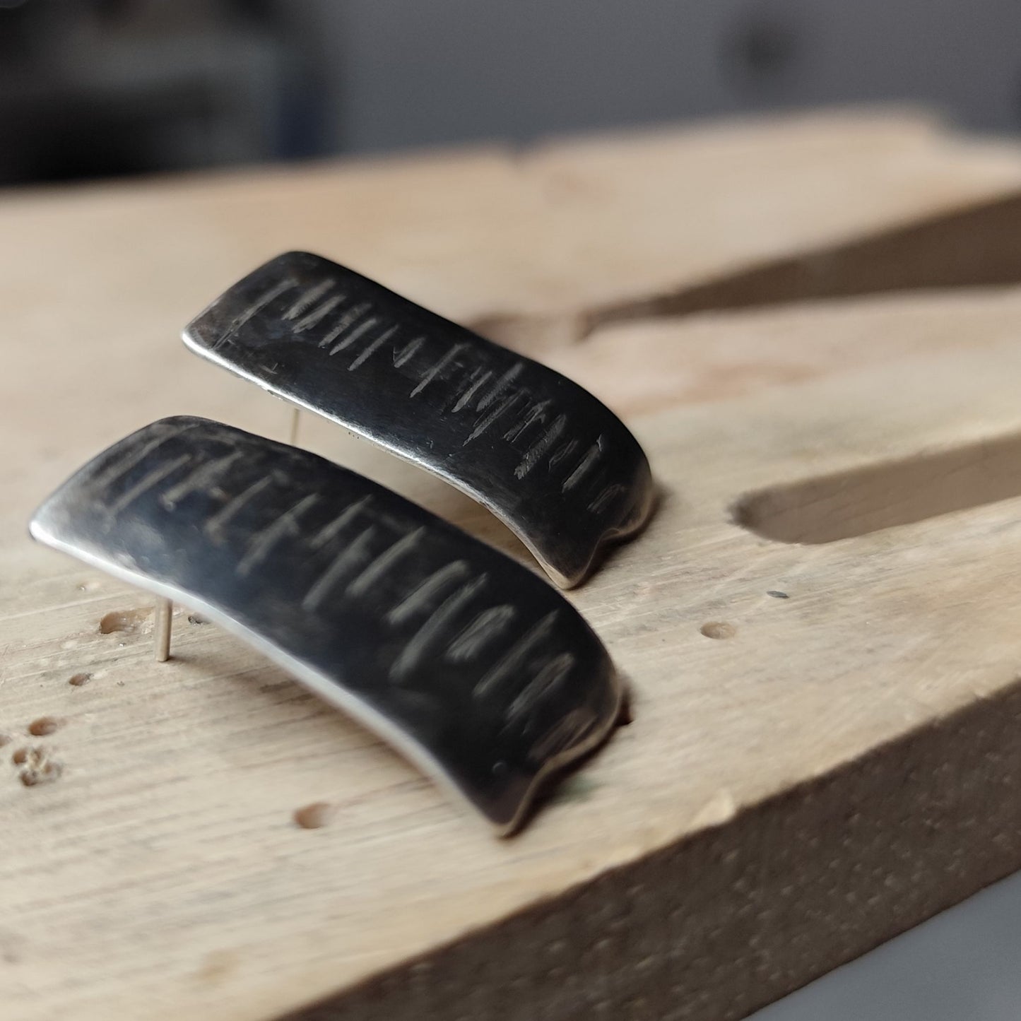 Σκουλαρίκια "Γραμμές"