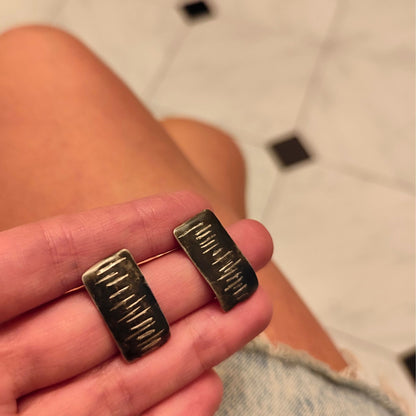 Σκουλαρίκια "Γραμμές"