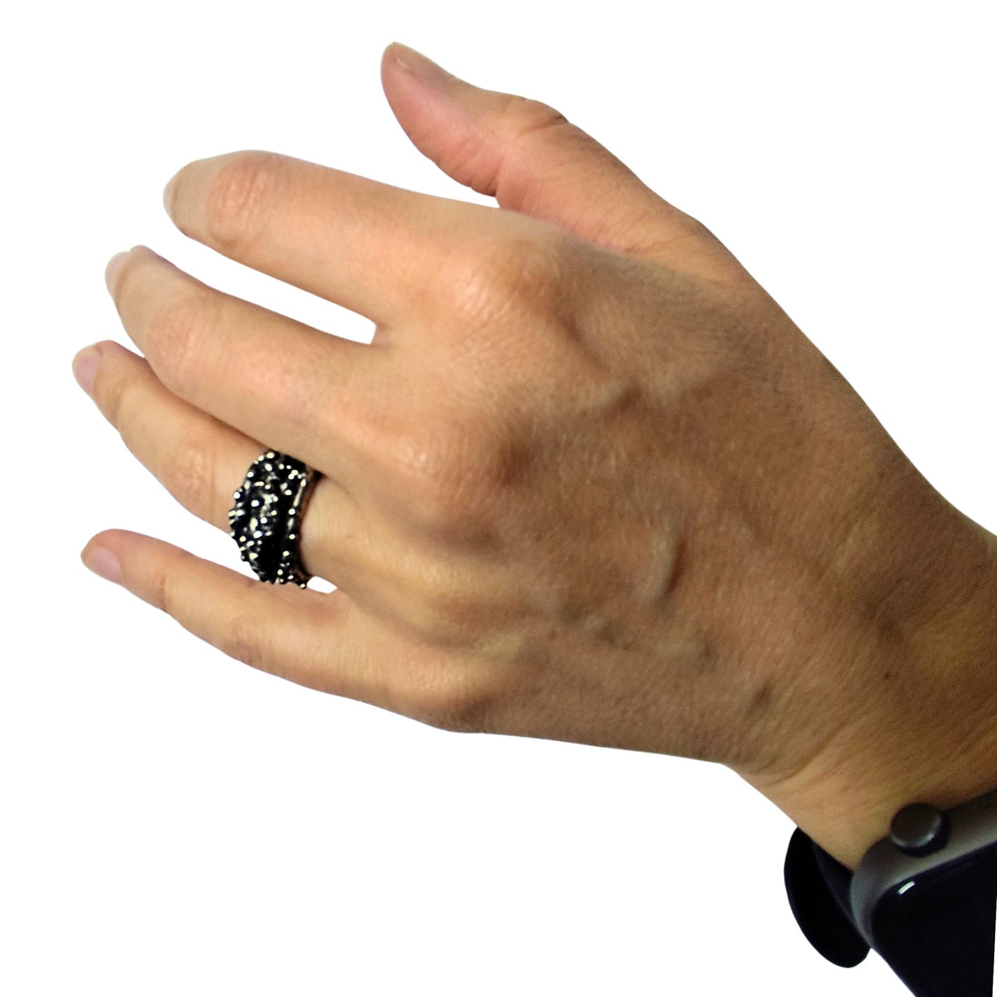 Ασημένιο Δαχτυλίδι "Textura"