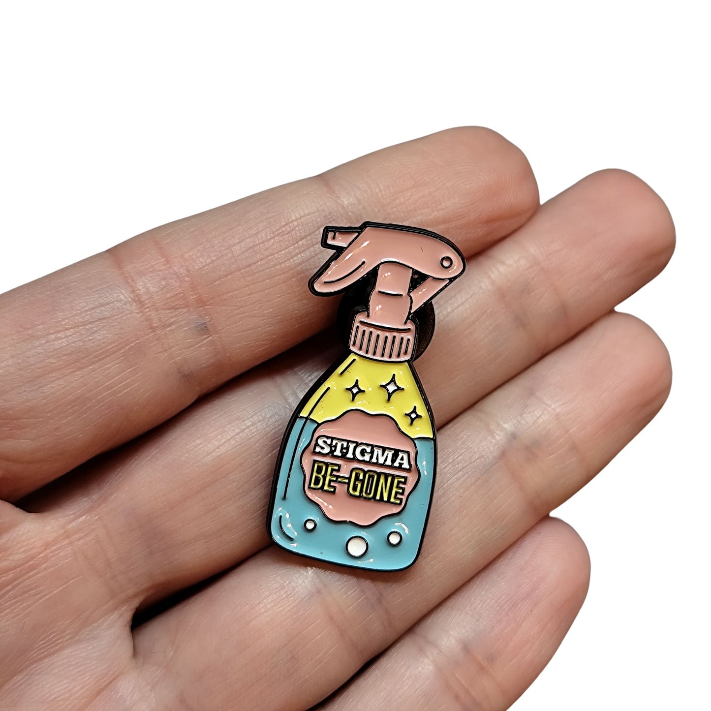 Spray pin - Stigma Be Gone