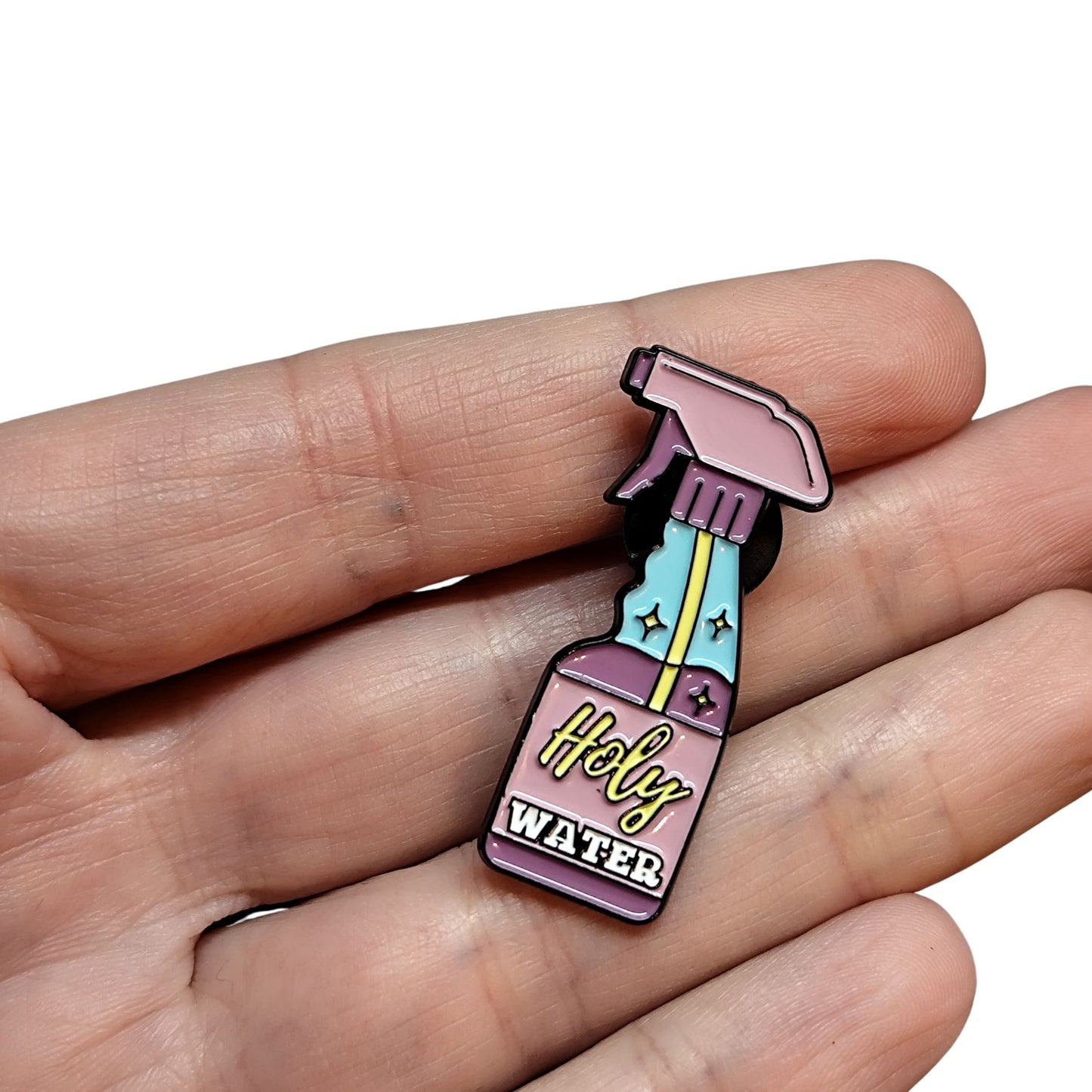 Holy water Spray Pin