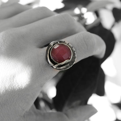 Organic Δαχτυλίδι με Νεφρίτη