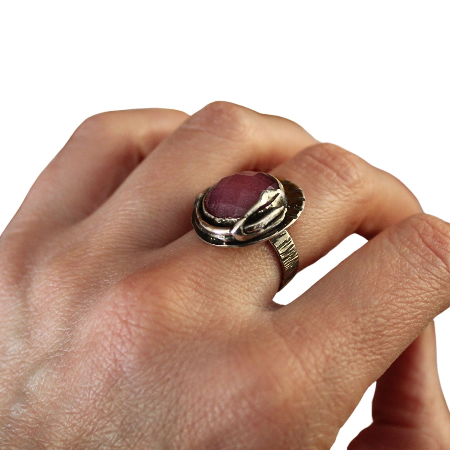 Organic Δαχτυλίδι με Νεφρίτη