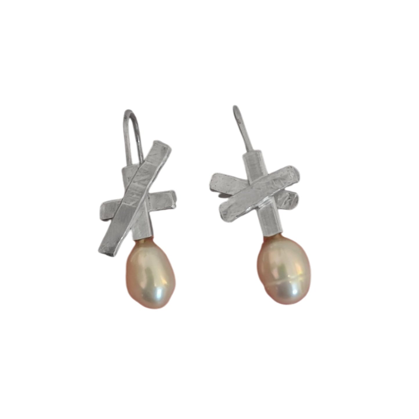 Χειροποίητα Ασημένια Σκουλαρίκια Astra με Φυσικές Πέτρες