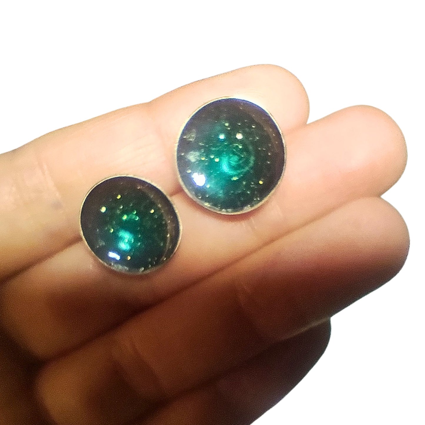 Σκουλαρίκια "Blue Galaxy"