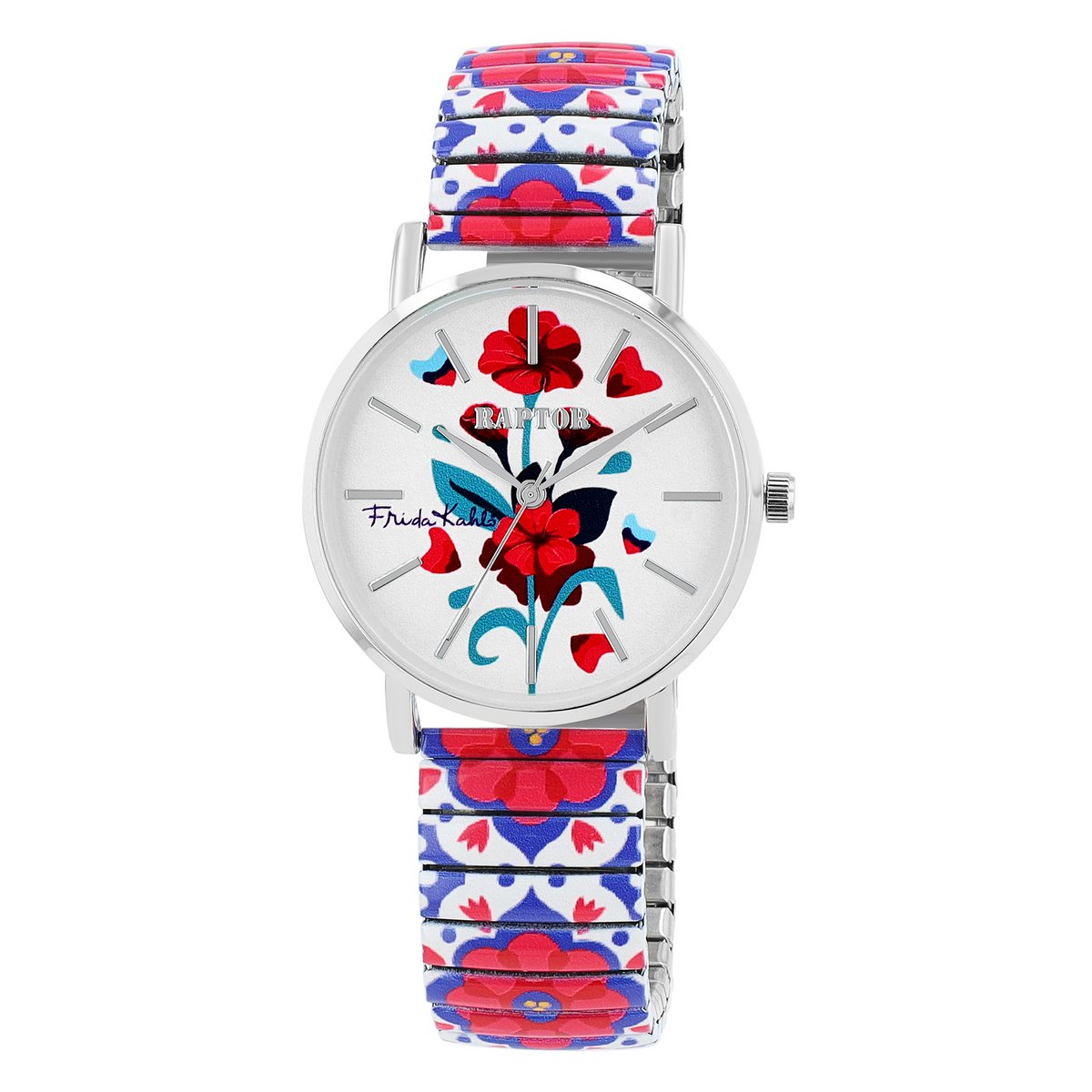 Raptor women's wristwatch "Frida Kahlo Edition" FLOWER
