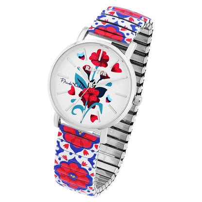 Raptor women's wristwatch "Frida Kahlo Edition" FLOWER