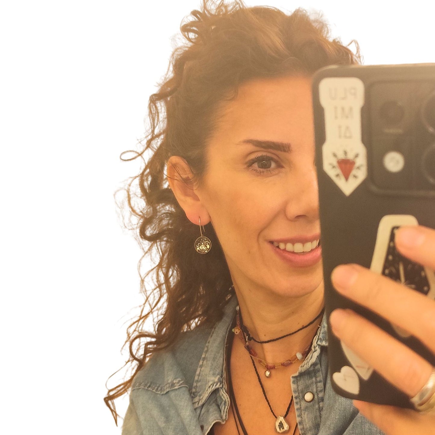 Σκουλαρίκια κρεμαστά "Midnight"