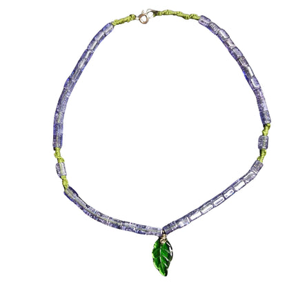 "Δάφνη" – Καλοκαιρινό Κολιέ με Φύλλο