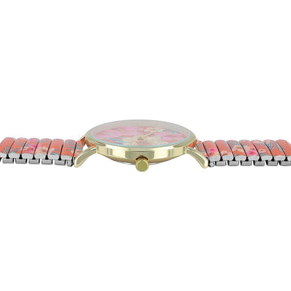 Raptor women's wristwatch "Frida Kahlo Edition" Orange Flower