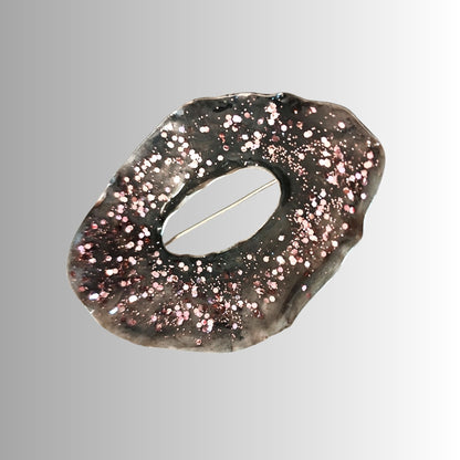 Pink Confetti Brooch