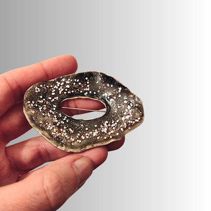 Pink Confetti Brooch