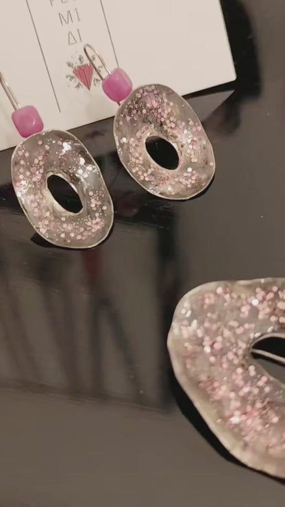 Pink Confetti Brooch