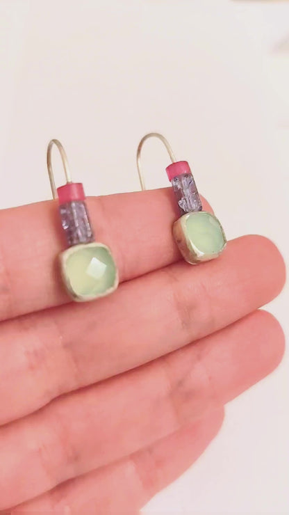 Σκουλαρίκια "Light Blue"