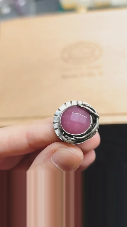 Organic Δαχτυλίδι με Νεφρίτη