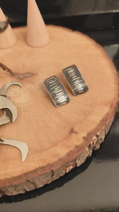 Σκουλαρίκια "Γραμμές"