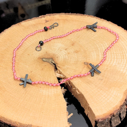 Κολιέ "Ροζ Άυρα"
