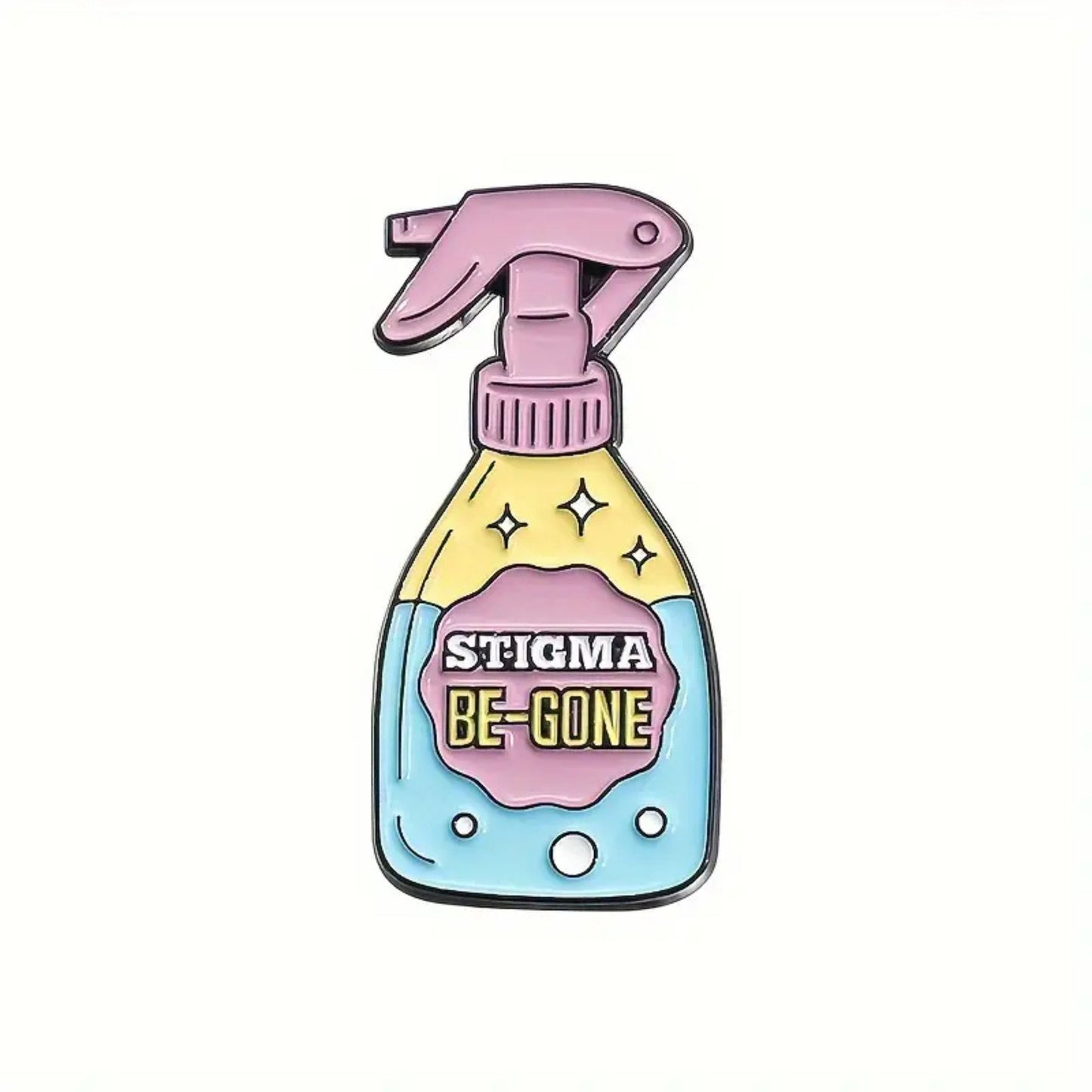 Spray pin - Stigma Be Gone