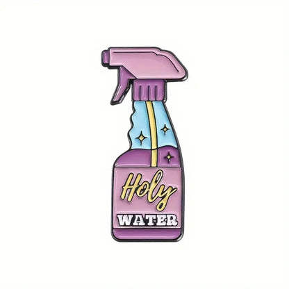 Holy water Spray Pin