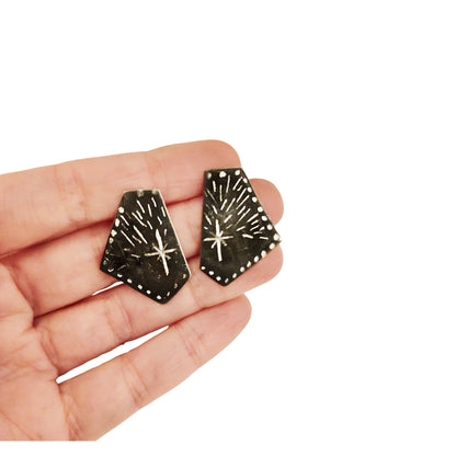 "Silver Star" Earrings